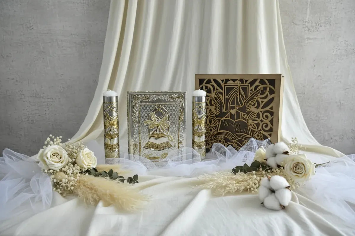 Kit Velación para Boda Dos Campanas
