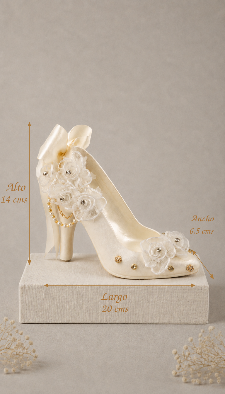 Pedichera Zapatilla Boda Mod 30b