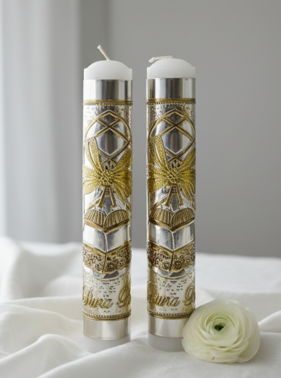 Kit Velación para Boda Dos Campanas