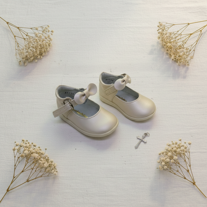 Zapatitos Bautizo Niña Modelo Mary Jane